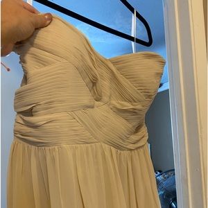 Revelry Bridesmaid Dress; Kennedy Chiffon Convertible dress; size 14